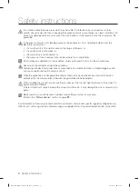 Preview for 8 page of Samsung DW60H3010FV User Manual