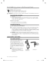 Preview for 12 page of Samsung DW60H3010FW User Manual