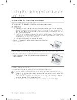 Preview for 16 page of Samsung DW60H3010FW User Manual