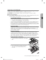 Preview for 19 page of Samsung DW60H3010FW User Manual