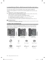 Preview for 22 page of Samsung DW60H3010FW User Manual