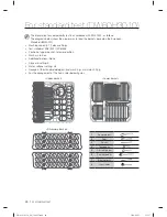 Preview for 40 page of Samsung DW60H3010FW User Manual