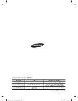 Preview for 48 page of Samsung DW60H3010FW User Manual