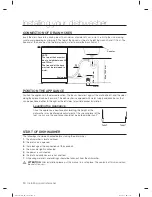 Preview for 10 page of Samsung DW60H6050FW User Manual