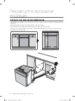 Предварительный просмотр 8 страницы Samsung DW60H9970 Series Installation Manual