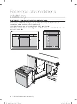 Предварительный просмотр 32 страницы Samsung DW60H9970 Series Installation Manual