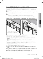 Предварительный просмотр 35 страницы Samsung DW60H9970 Series Installation Manual