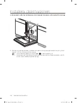 Предварительный просмотр 40 страницы Samsung DW60H9970 Series Installation Manual