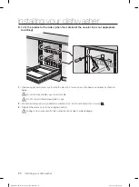 Preview for 20 page of Samsung DW60J9970 Series Installation Manual