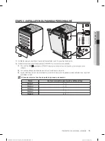 Preview for 39 page of Samsung DW60J9970 Series Installation Manual