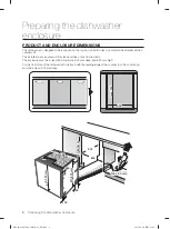 Предварительный просмотр 8 страницы Samsung DW60J9970BB Installation Manual