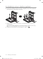 Предварительный просмотр 16 страницы Samsung DW60J9970BB Installation Manual