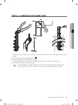 Предварительный просмотр 21 страницы Samsung DW60J9970BB Installation Manual