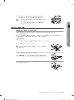 Preview for 19 page of Samsung DW60M5042 Series User Manual