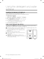 Preview for 20 page of Samsung DW60M5042 Series User Manual