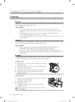 Preview for 30 page of Samsung DW60M5042 Series User Manual