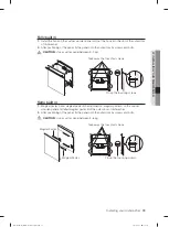 Preview for 39 page of Samsung DW60M5042 Series User Manual