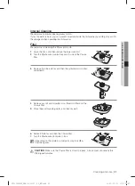 Предварительный просмотр 31 страницы Samsung DW60M5044 Series User Manual