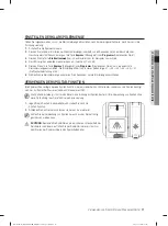 Предварительный просмотр 21 страницы Samsung DW60M5050 Series User Manual