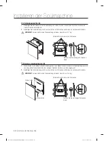 Предварительный просмотр 40 страницы Samsung DW60M5050 Series User Manual