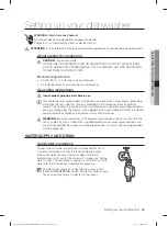 Предварительный просмотр 87 страницы Samsung DW60M5050 Series User Manual