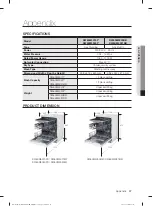 Предварительный просмотр 99 страницы Samsung DW60M5050 Series User Manual