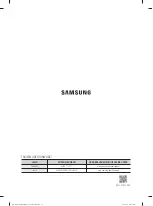 Предварительный просмотр 96 страницы Samsung DW60M5070IB User Manual