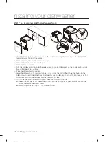 Предварительный просмотр 134 страницы Samsung DW60M5070IB User Manual