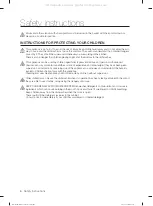 Preview for 6 page of Samsung DW60M6051 Series User Manual