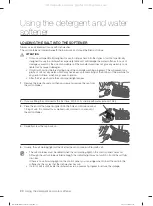 Preview for 20 page of Samsung DW60M6051 Series User Manual