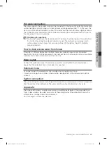 Preview for 37 page of Samsung DW60M6051 Series User Manual