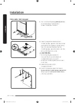 Предварительный просмотр 20 страницы Samsung DW60M9530 Series Installation Manual