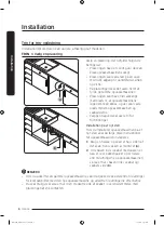 Предварительный просмотр 104 страницы Samsung DW60M9530 Series Installation Manual