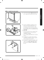 Preview for 15 page of Samsung DW60M9990AP Installation Manual