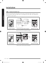 Preview for 22 page of Samsung DW60M9990AP Installation Manual