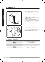 Preview for 44 page of Samsung DW60M9990AP Installation Manual