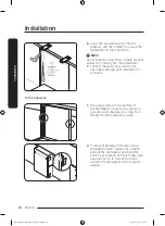 Preview for 18 page of Samsung DW60R2014 Series Installation Manual