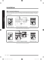 Preview for 20 page of Samsung DW60R2014 Series Installation Manual