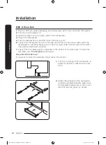 Preview for 22 page of Samsung DW60R2014 Series Installation Manual