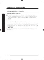 Предварительный просмотр 54 страницы Samsung DW60R2014 Series User Manual