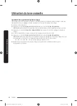 Предварительный просмотр 70 страницы Samsung DW60R2014 Series User Manual