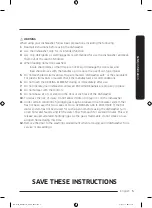 Preview for 5 page of Samsung DW80B60 Series User Manual