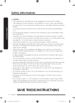 Preview for 6 page of Samsung DW80B60 Series User Manual