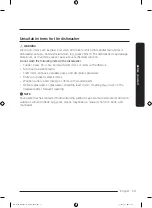 Preview for 13 page of Samsung DW80B60 Series User Manual