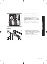 Preview for 19 page of Samsung DW80B60 Series User Manual