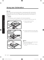 Preview for 26 page of Samsung DW80B60 Series User Manual