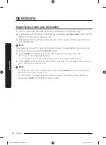 Preview for 34 page of Samsung DW80B60 Series User Manual