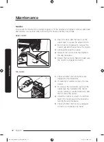 Preview for 42 page of Samsung DW80B60 Series User Manual