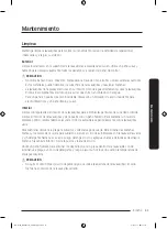 Preview for 109 page of Samsung DW80B60 Series User Manual