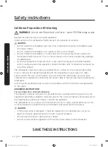 Preview for 4 page of Samsung DW80B6060UG Installation Manual